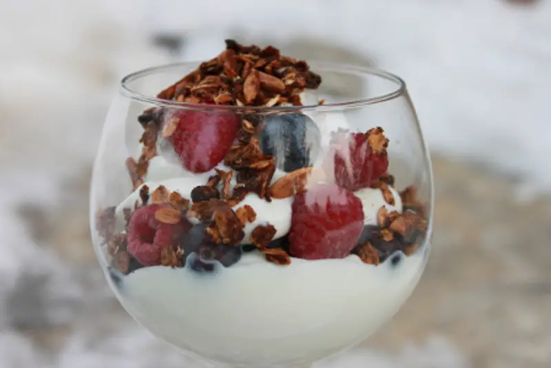 Yogurt Parfait With Granola Topping - GlutenFreeClub